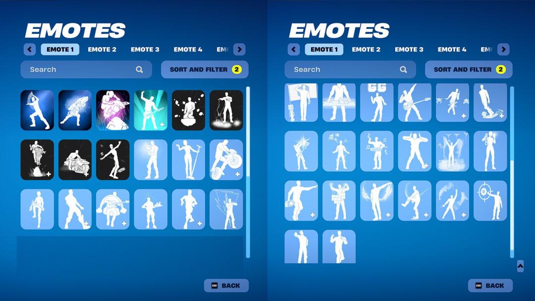 Diverse Fortnite Collection with 38 Unique Skins 🖥🎭