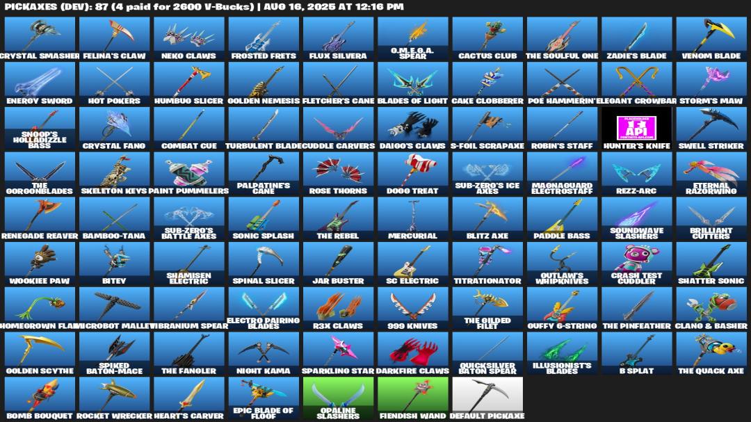 Diverse Fortnite Collection with 60 Unique Skins 🎭🖥