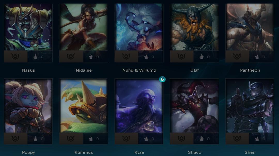 EU West Level 30 Account with 71 Champions and 6 Skins