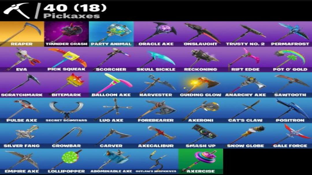 Diverse Fortnite Collection with 68 Unique Skins on PC 🎭🖥