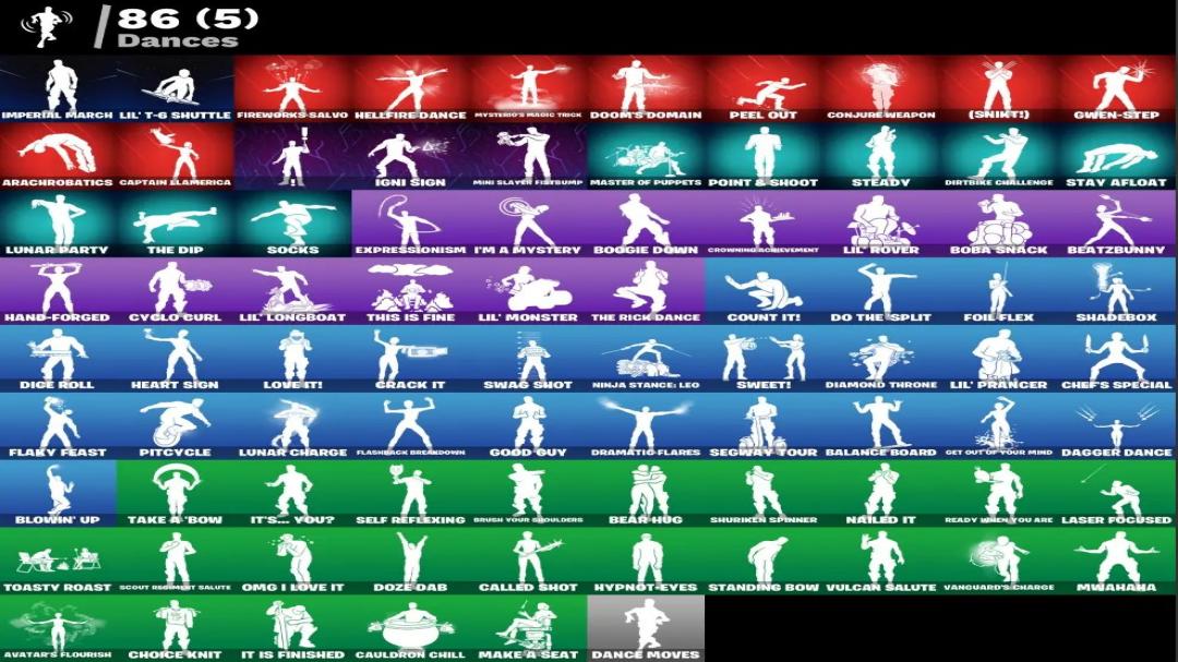 Diverse Fortnite Collection with 113 Unique Skins 🎭🖥