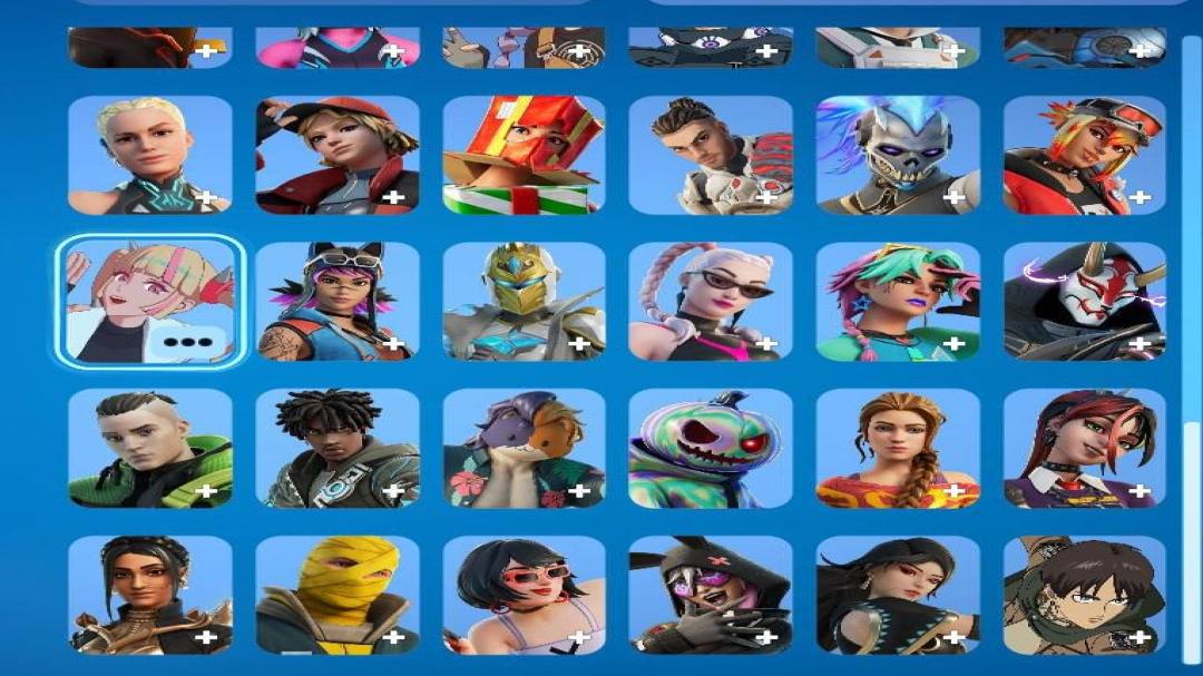 Diverse Fortnite Collection with 70 Unique Skins 🖥🎭