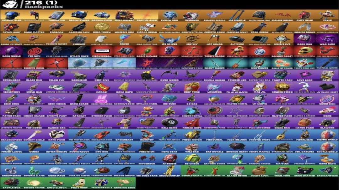 Diverse Collection of 207 Skins for PC Battle Royale 🎭🖥