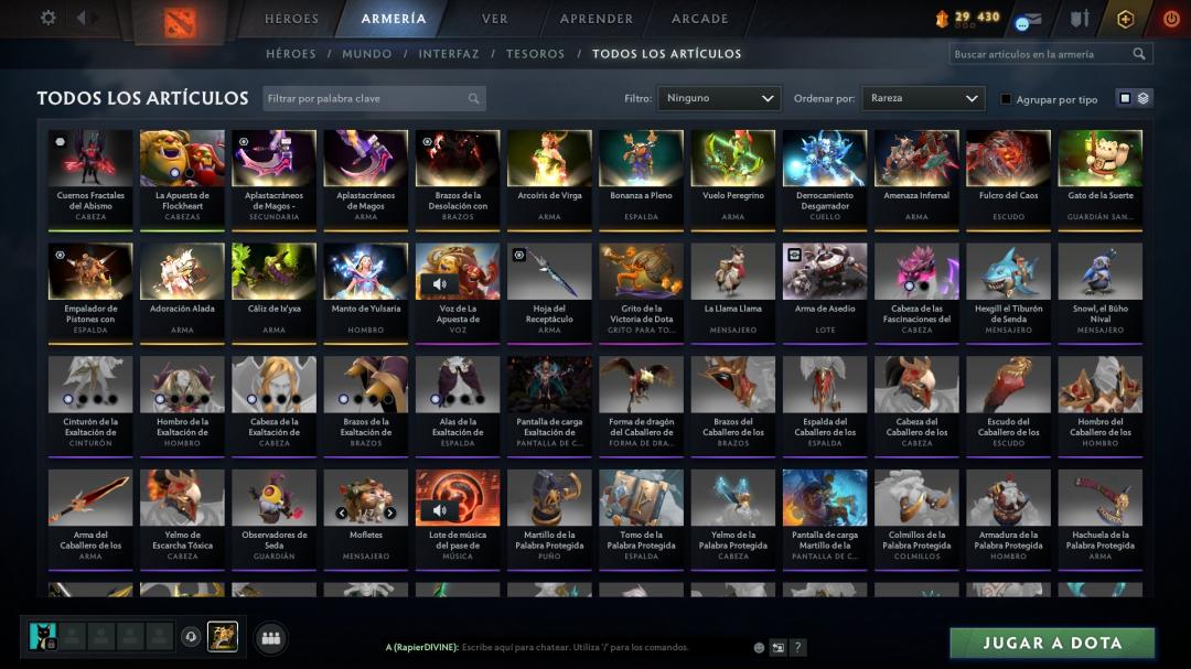 Ranked Dota 2 Account with 3520 MMR and 2013 Hours Played