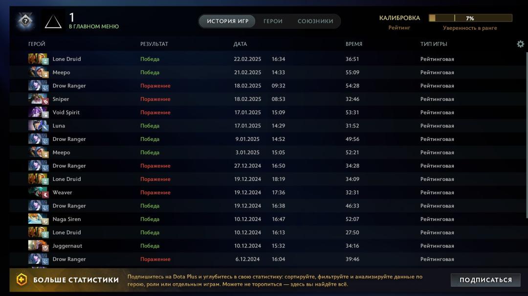 Ranked Dota 2 Account - 1700 MMR with 499 Hours Played