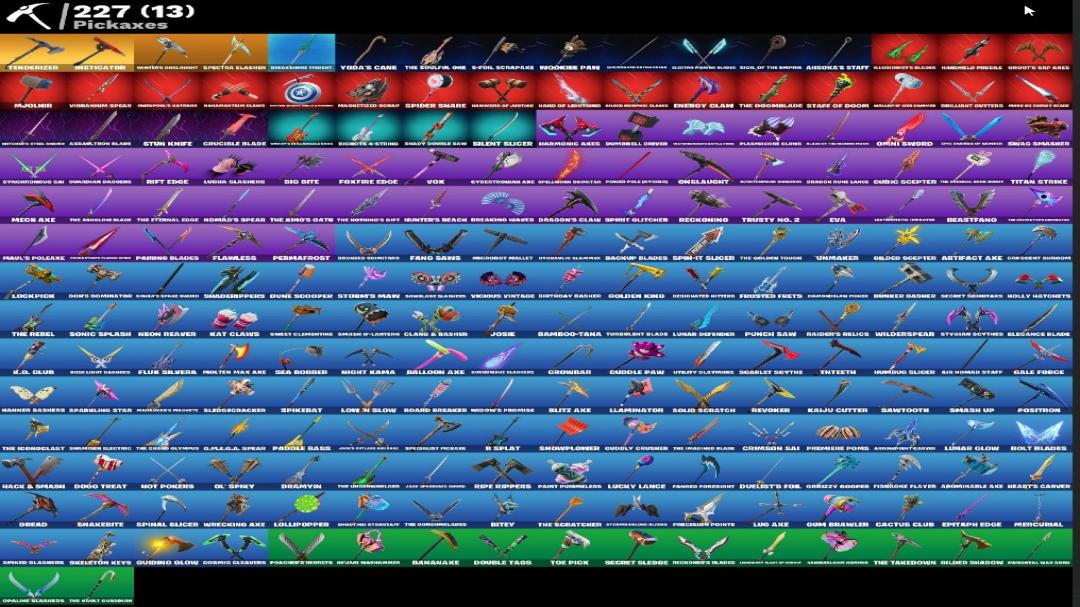 Diverse Collection of 222 Skins for PC Battle Royale 🎭🖥