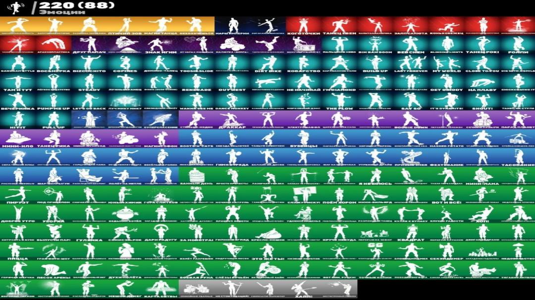 Diverse Fortnite Collection with 220 Unique Skins on PC 🎭🖥