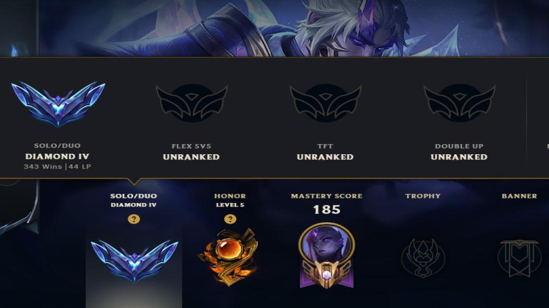 Diamond Account with 100 Champions and 25 Skins on EU West