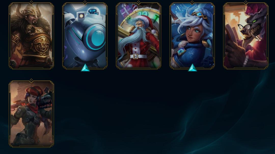 Diverse Champion Collection with 83 Skins on Japan Server