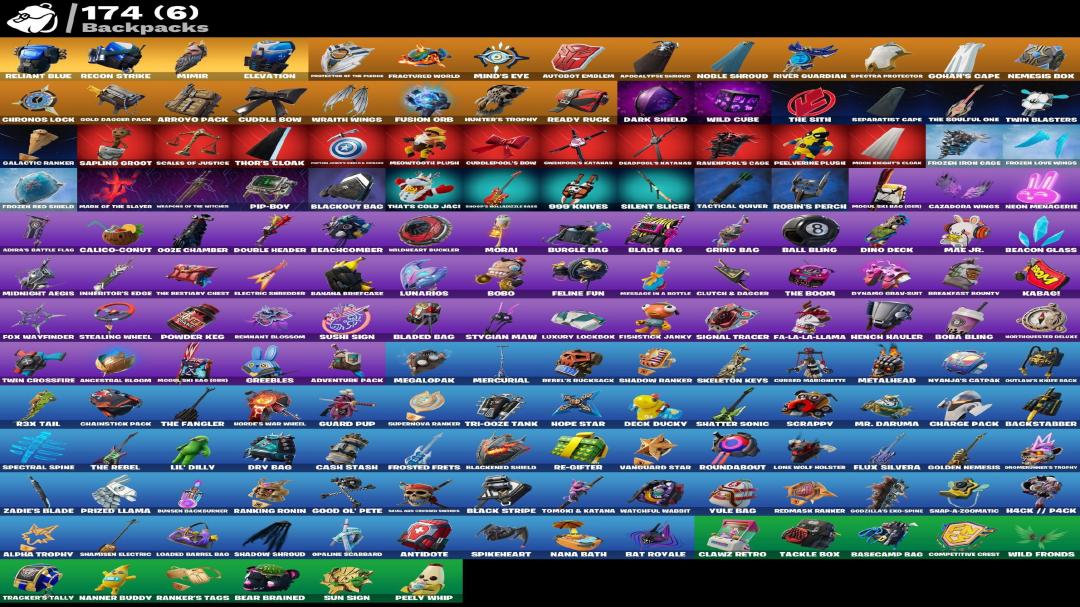 Diverse Collection of 115 Skins for PC Battle Royale 🖥🎭