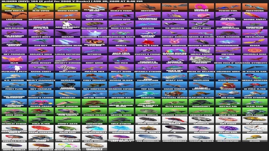 Diverse Collection of 196 Unique Skins for PC Battle Royale