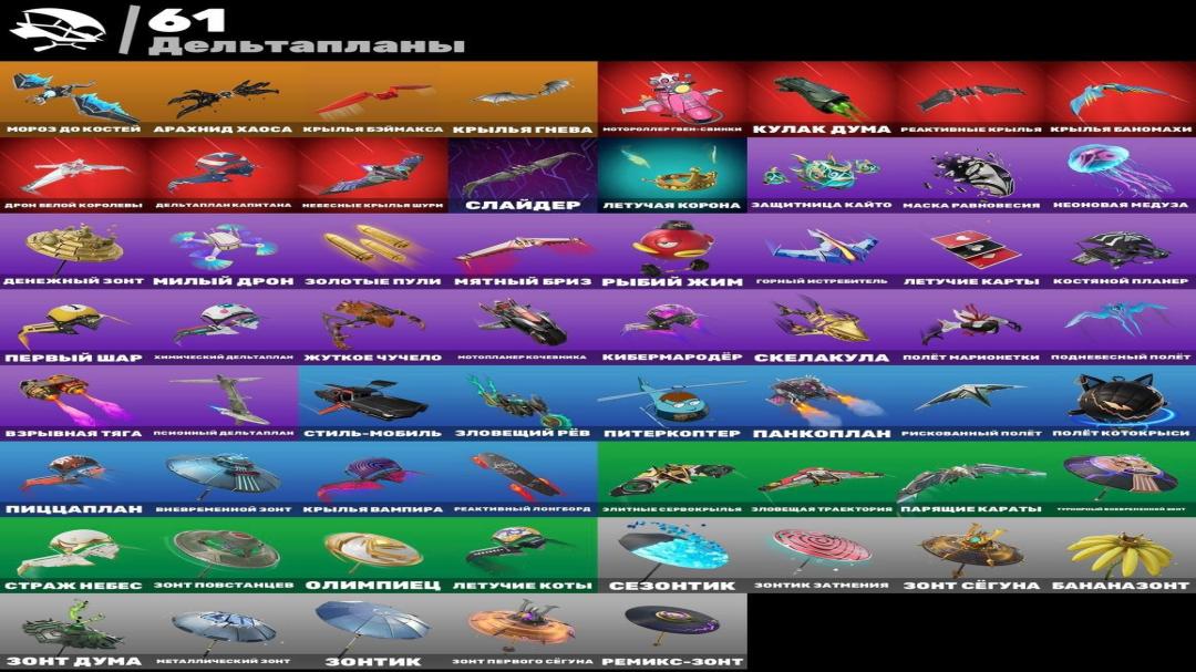 Diverse Fortnite Collection with 52 Unique Skins 🎭🖥