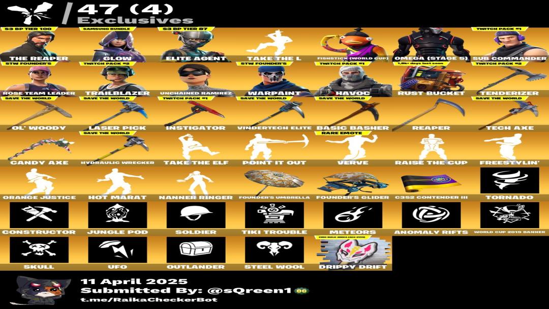 Diverse Fortnite Collection with 239 Unique Skins 🎭🖥