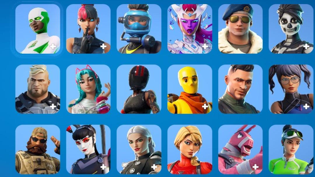 Diverse Collection of 231 Skins for PC Battle Royale 🎭🖥