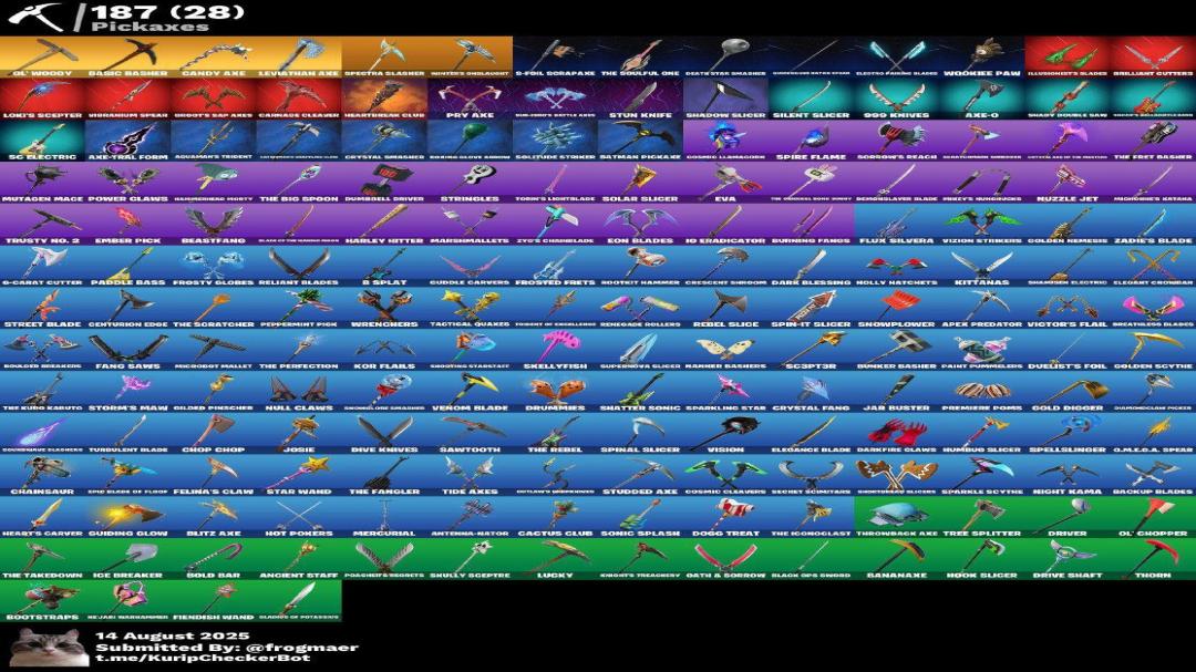 Impressive Fortnite Collection with 169 Unique Skins 🎭🖥