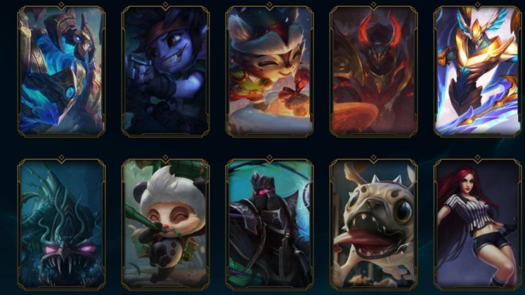 Level 93 Account with 76 Champions and 24 Skins on EU West