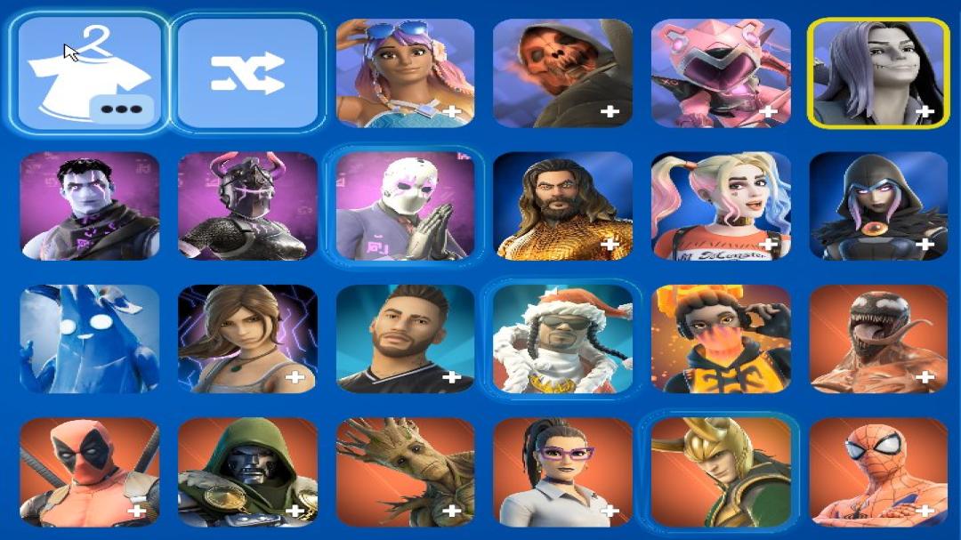 Fortnite Battle Royale with 140 Unique Skins Available 🎭🖥