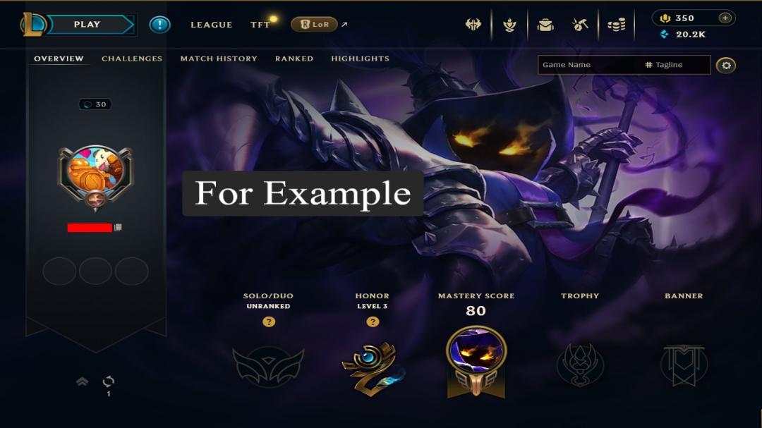 🎮 [Other server] | Level 30 | 1 Champion | 1 Skin | Unranked