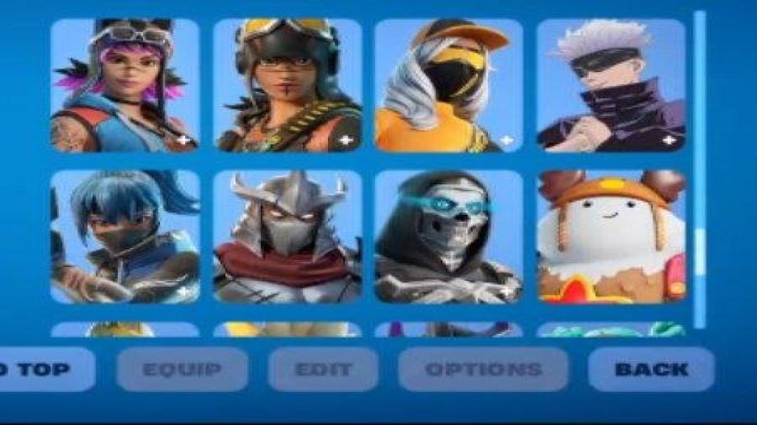 Diverse Fortnite Collection with 87 Unique Skins on PC 🎭🖥