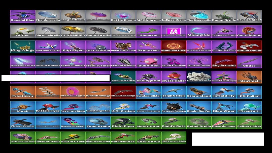 Diverse Fortnite Collection with 97 Unique Skins on PC 🎭🖥