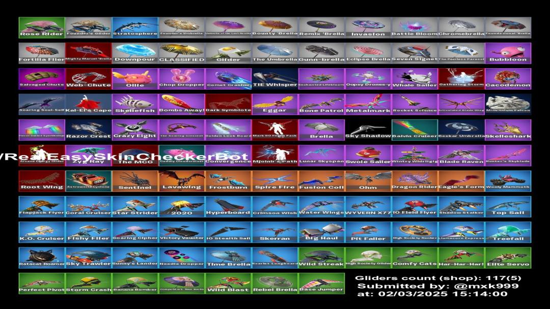 Diverse Fortnite Collection with 137 Unique Skins 🖥🎭
