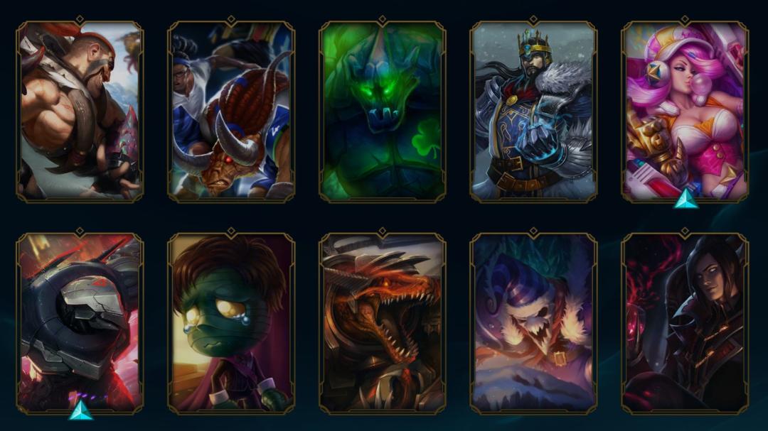Unranked Account on EU West with 138 Champions and 124 Skins