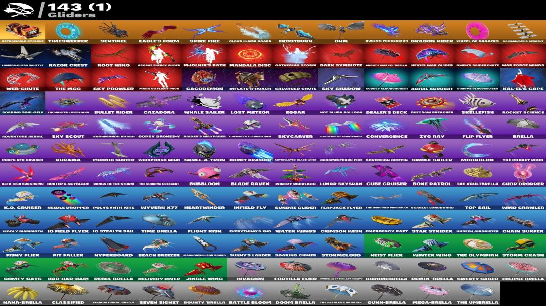 Battle Royale Collection with 134 Unique Skins 🎭🖥