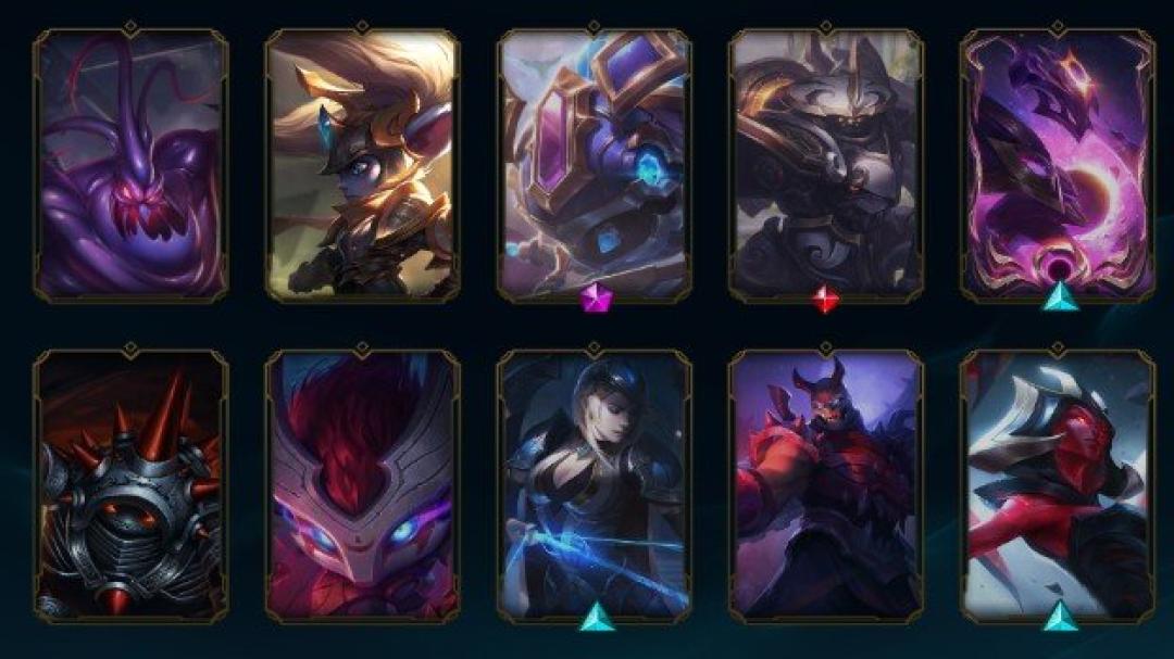 Diverse Champion Collection on EU West Server, Level 129