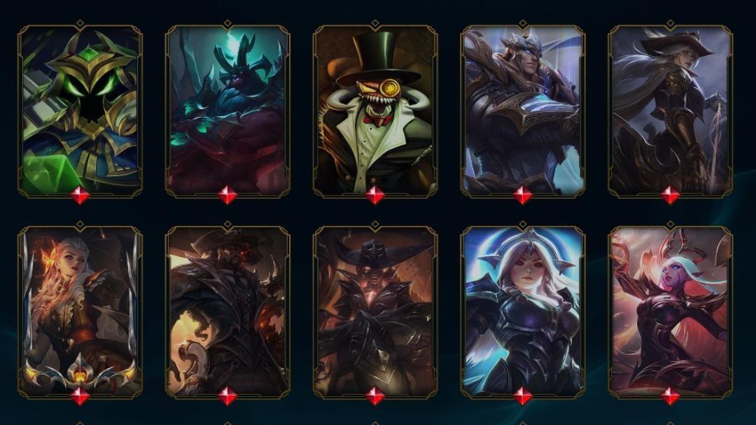 Platinum Account with 168 Champions and 300 Skins on EU West