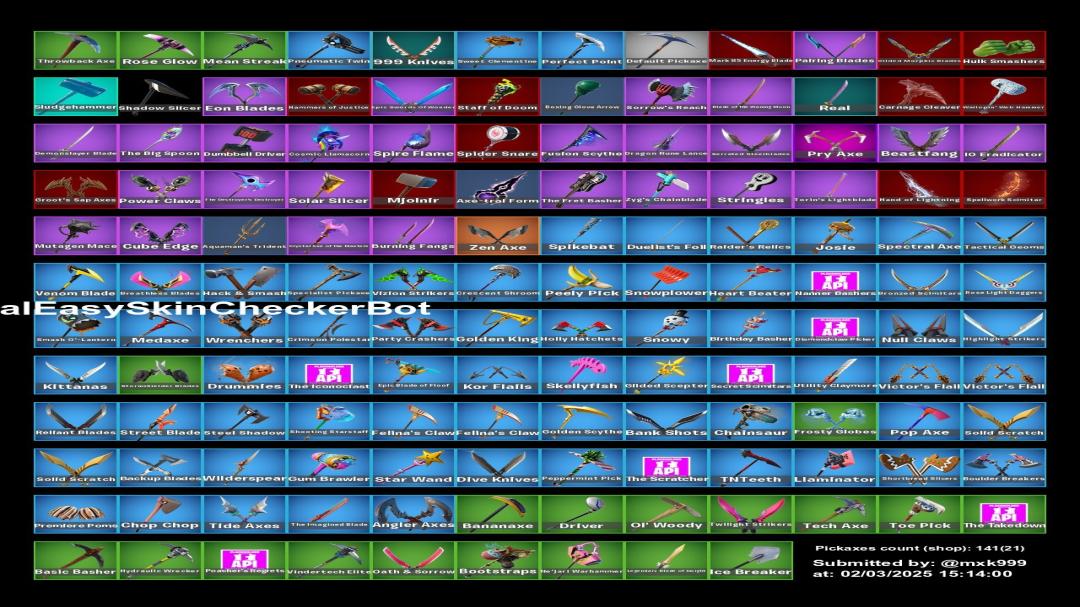 Diverse Fortnite Collection with 137 Unique Skins 🖥🎭