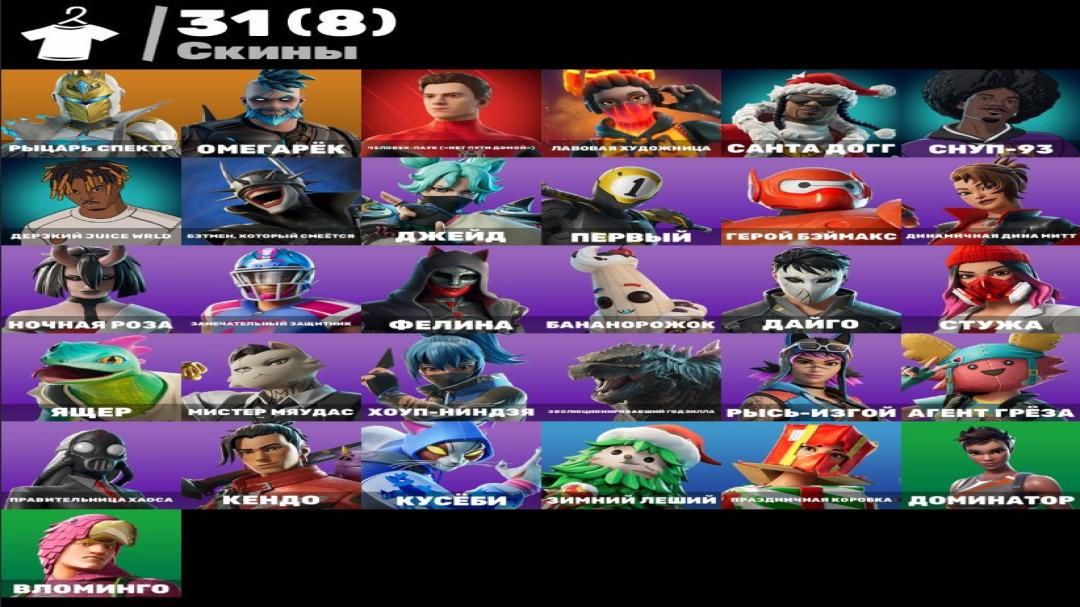Diverse Collection of 31 Unique Skins for PC Battle Royale 🖥🎭