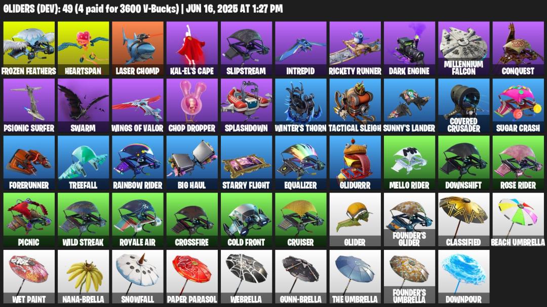 Diverse Fortnite Collection with 70 Unique Skins! 🎭🖥