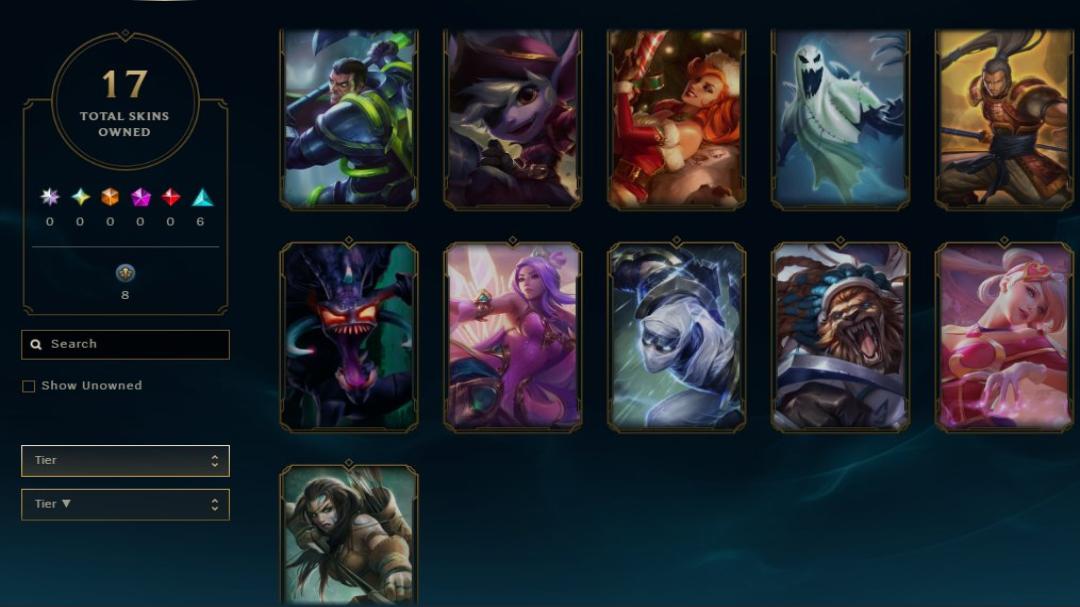 🎮 EU West | Level 134 | 64 Champions | 18 Skins | Unranked 🛡