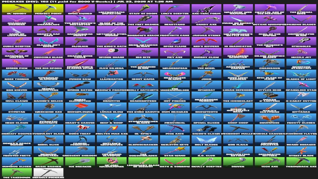 Diverse Collection of 71 Skins for Battle Royale on PC 🎭🖥