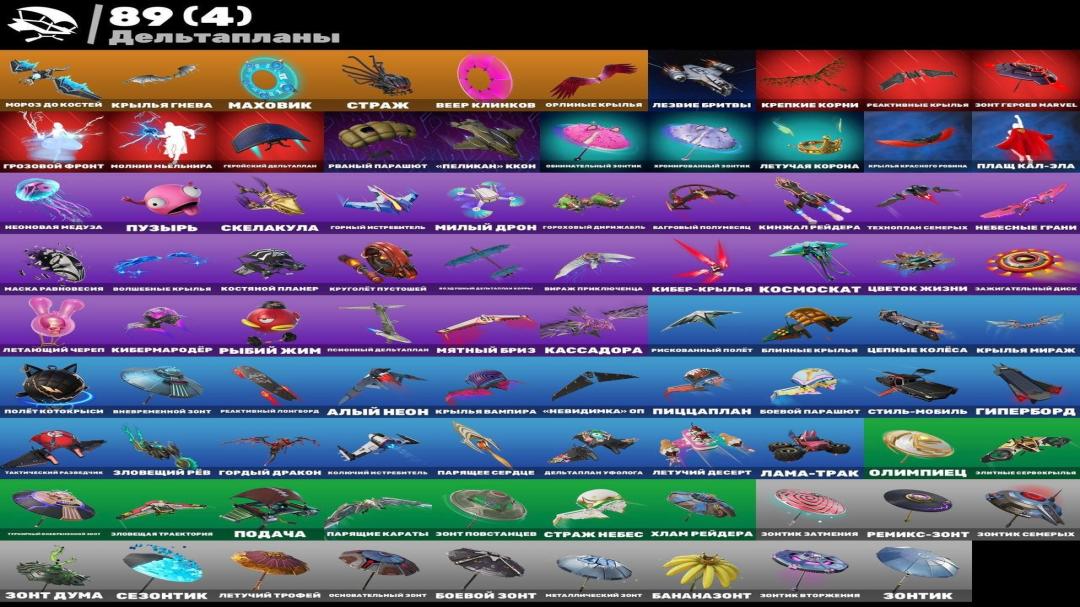 Impressive Fortnite Collection with 131 Unique Skins 🎭🖥
