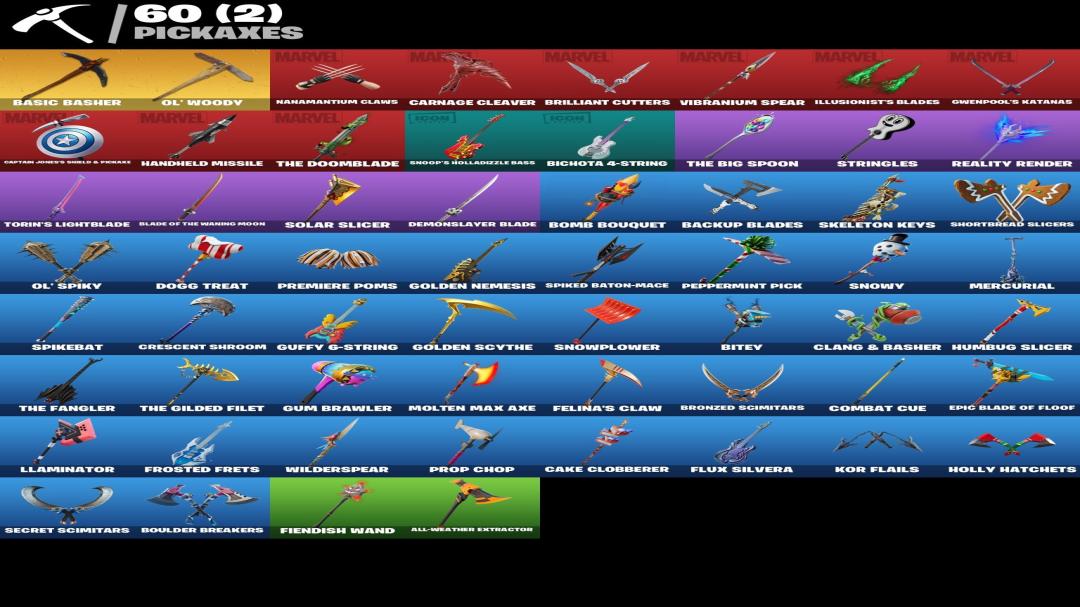 Diverse Collection of 37 Unique Skins for PC Battle Royale 🎭🖥
