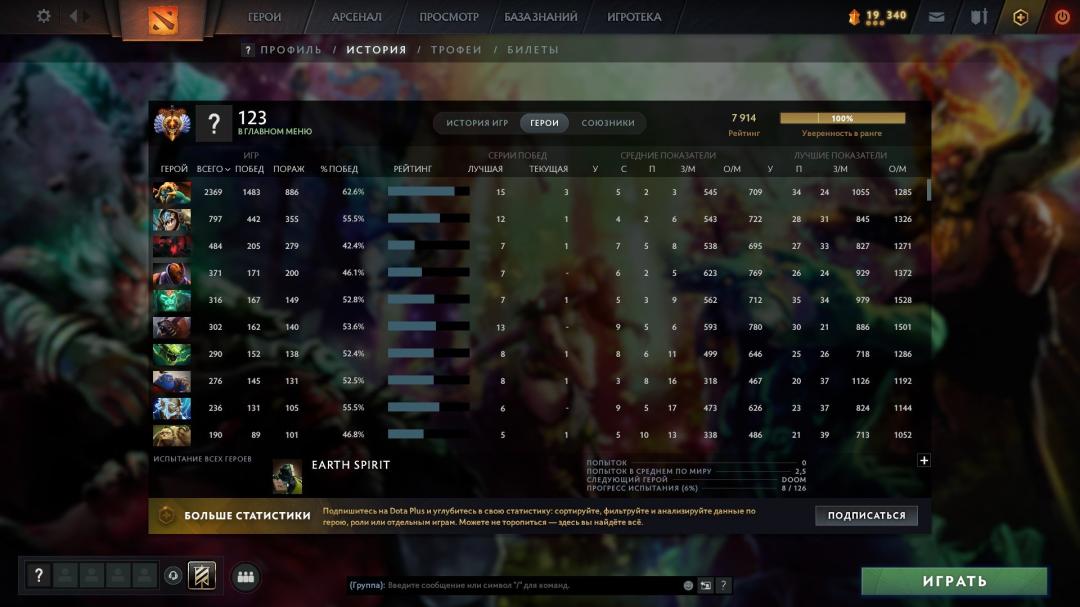 🏅 MMR 8000 | 🕒 11000h | 🛡 Integrity 12000