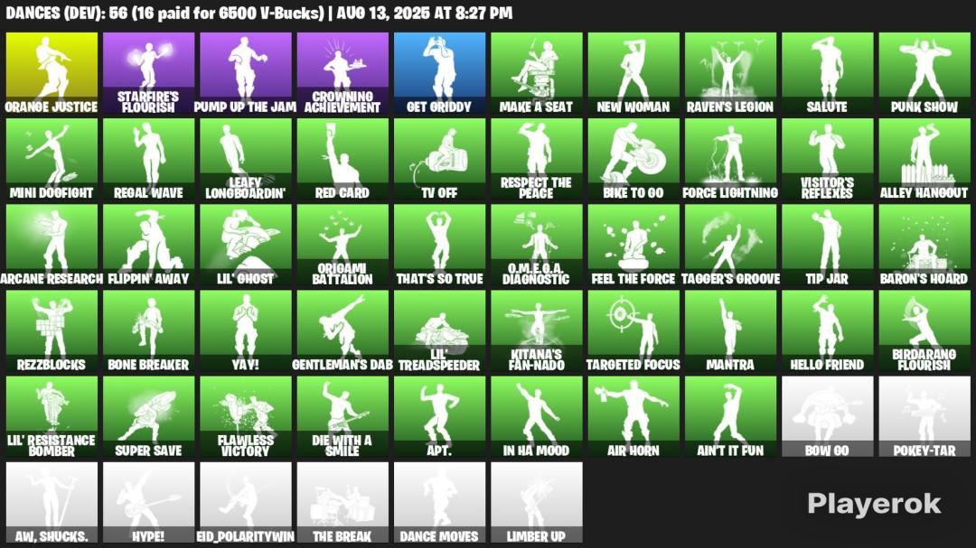 Diverse Fortnite Collection with 44 Unique Skins 🎭🖥
