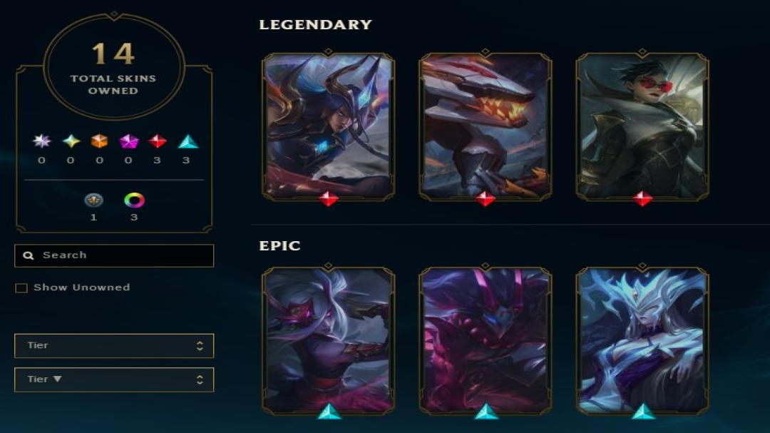 🎮 EU West | Level 128 | 64 Champions | 16 Skins | Unranked