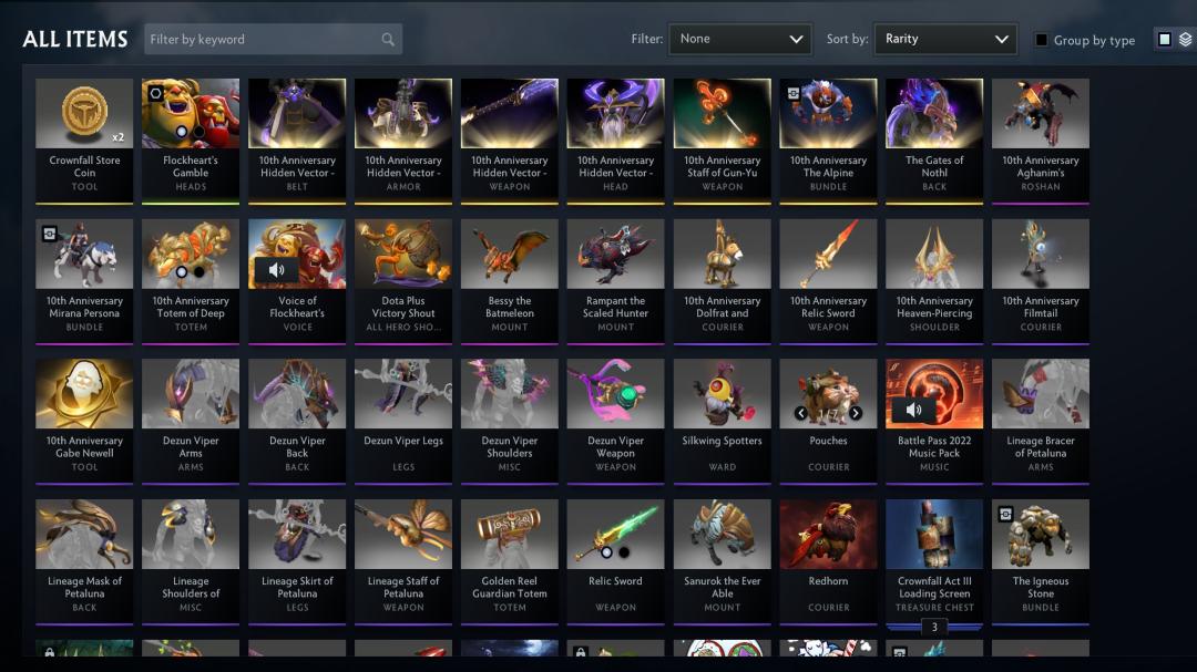 High-Ranked Dota 2 Account with 6600 MMR and 2700 Hours