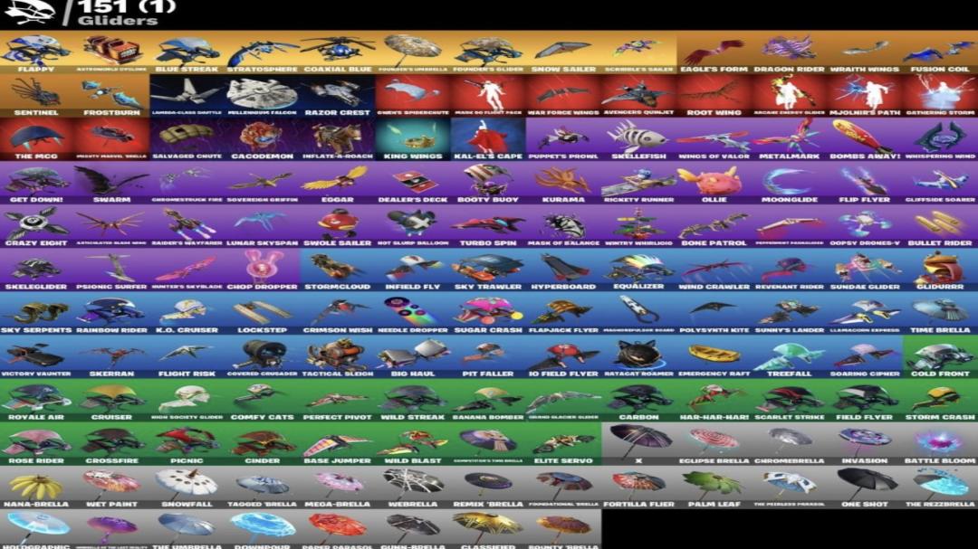 Diverse Collection of 207 Skins for PC Battle Royale 🎭🖥