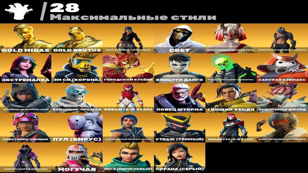Battle Royale Account with 62 Unique Skins on PC 🖥🎭