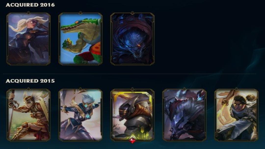 Unranked EU West Account with 61 Champions and 21 Skins