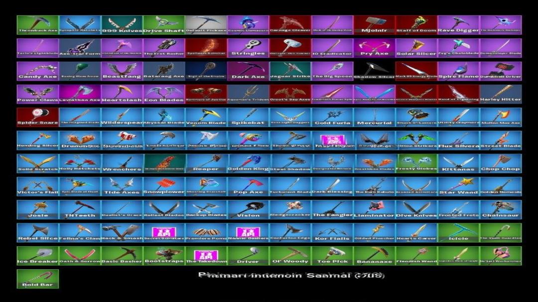 Unique PC Battle Royale Collection with 120 Skins 🎭🖥