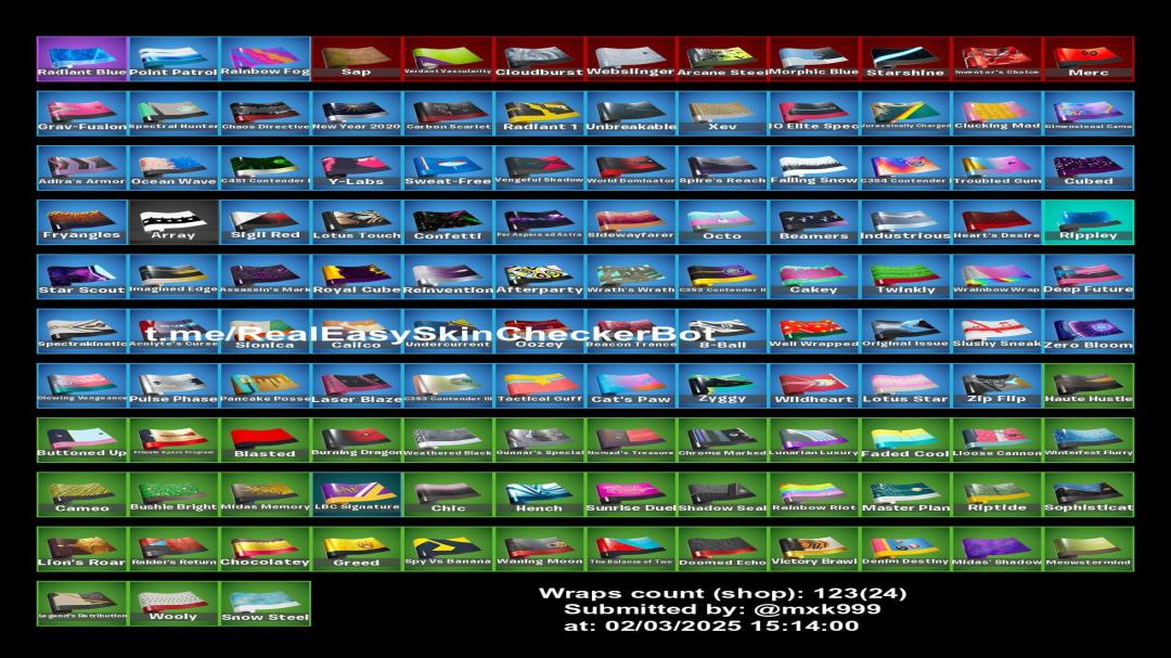 Diverse Fortnite Collection with 137 Unique Skins 🖥🎭