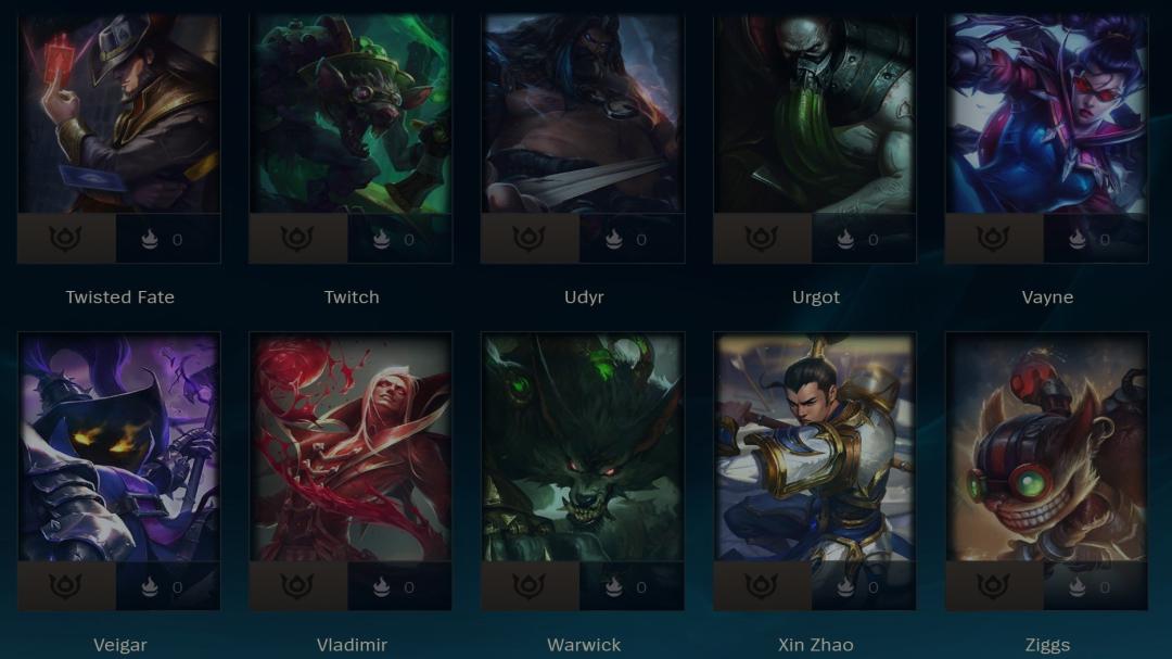 EU West Level 30 Account with 71 Champions and 6 Skins