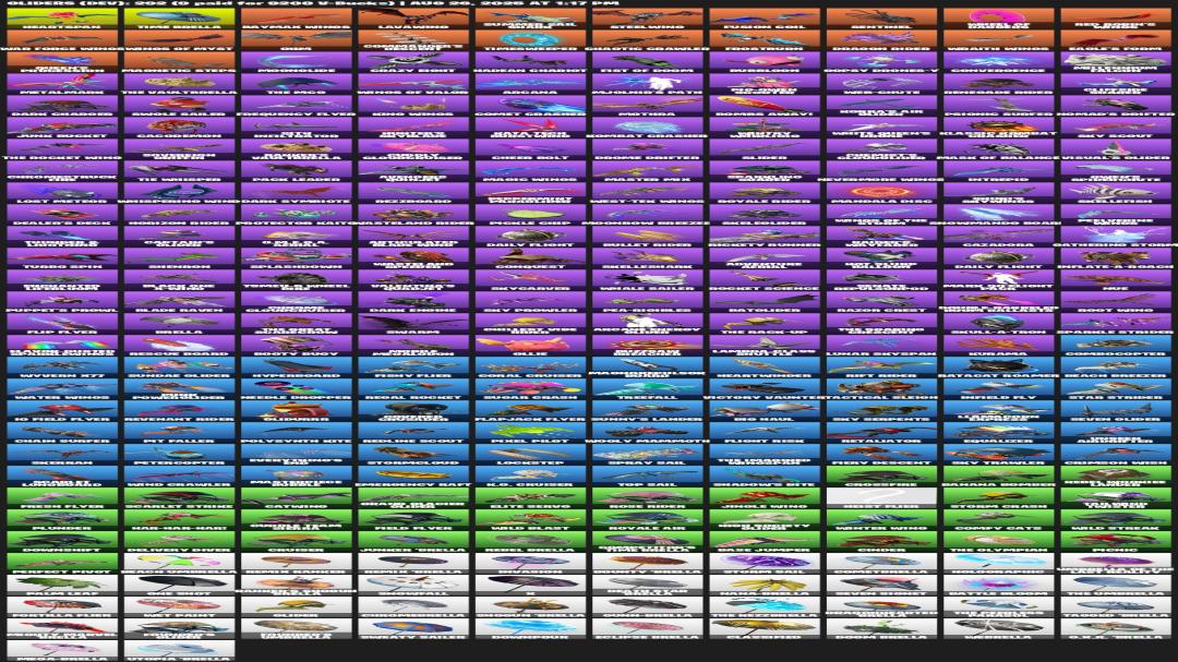 Diverse Fortnite Collection with 348 Unique Skins 🎭🖥