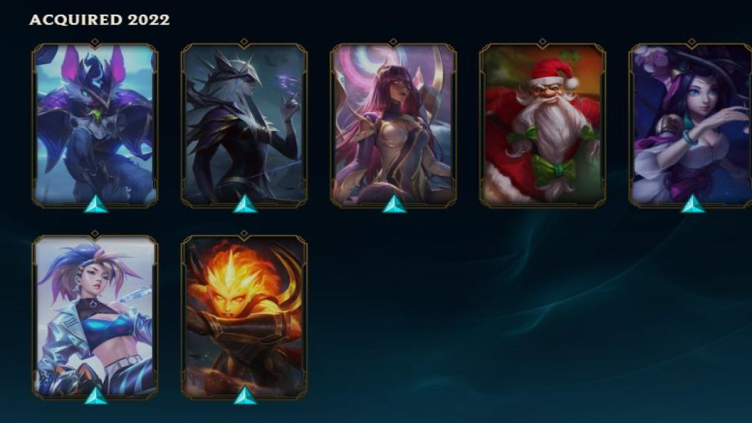Platinum Level 102 Account with 63 Champions and 38 Skins