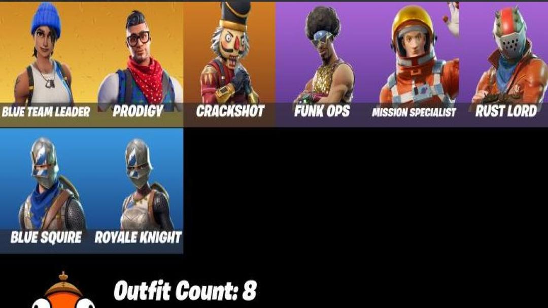 🎮 Fortnite PC Account | 8 Skins | Battle Royale | 1 pcs. in stock