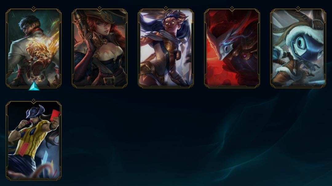 Diverse Champion Collection with 83 Skins on Japan Server